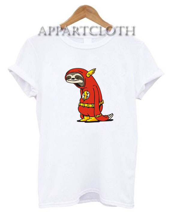 the flash sloth t shirt