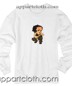 Boop Soldier Camo Unisex Sweatshirt
