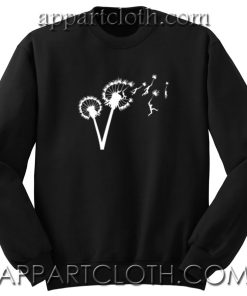 Dandy Lion Flower Unisex Sweatshirt