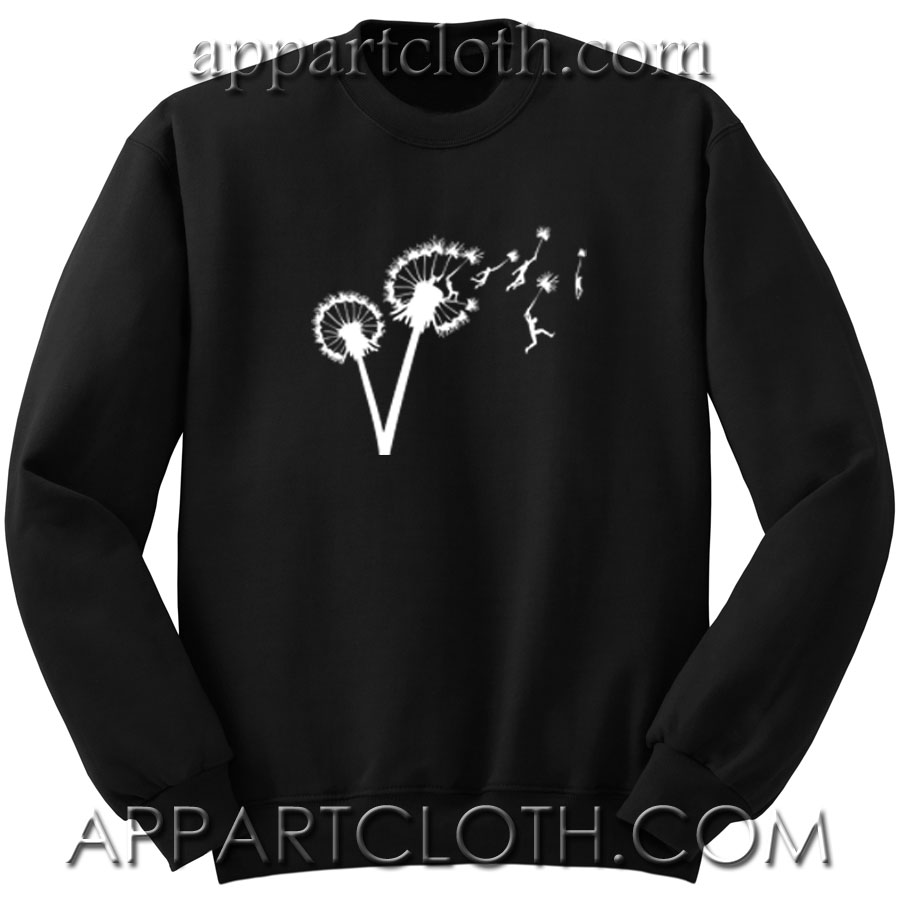 Dandy Lion Flower Unisex Sweatshirt