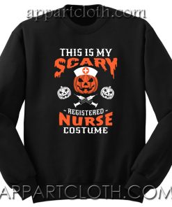 Halloween Scarry Nurse Unisex Sweatshirt