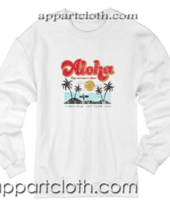 Aloha Keep Our Oceans Clean Unisex Sweatshirt