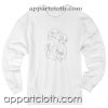 Christiane Spangsberg Line Face Unisex Sweatshirt