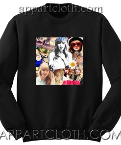 Taylor swift collages Unisex Sweatshirt