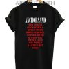 Anchorsand Sex Drugs Rock n Roll Funny Shirts