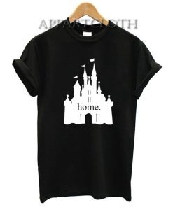 Disney Castle Home Funny Shirts