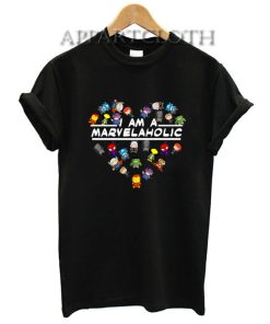 I Am A Marvelaholic Funny Shirts