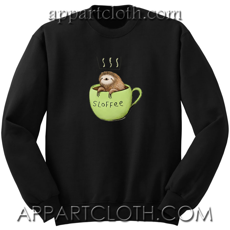 Sloffee Sloth Unisex Sweatshirt