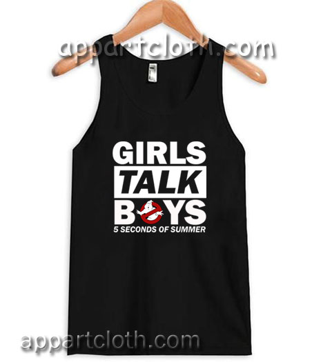 5 Seconds of Summer Girls Talk Boys Adult tank top
