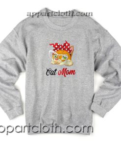 Cat bow head cat mom Unisex Sweatshirt
