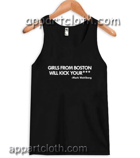 Girls from boston Adult tank top