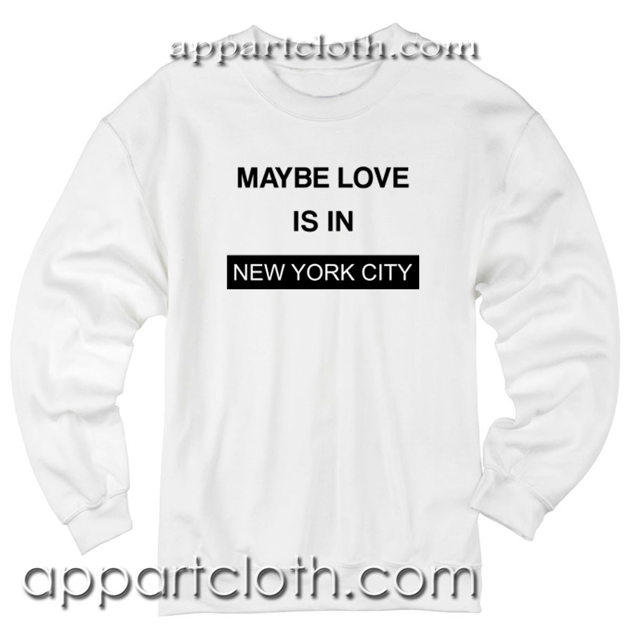 I Love NYC Unisex Sweatshirt