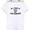 I Want is Pizza and Luke Hemmings Funny Shirts