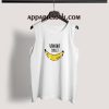 Banana Smile Adult tank top
