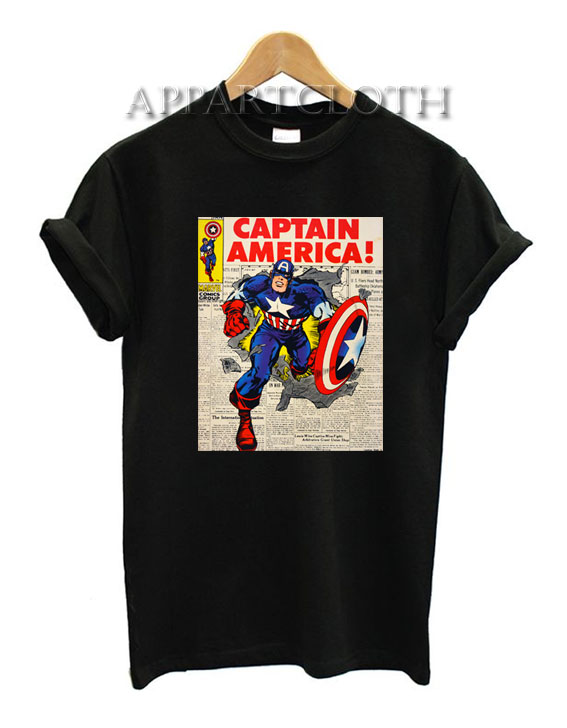 Captain america Funny Shirts