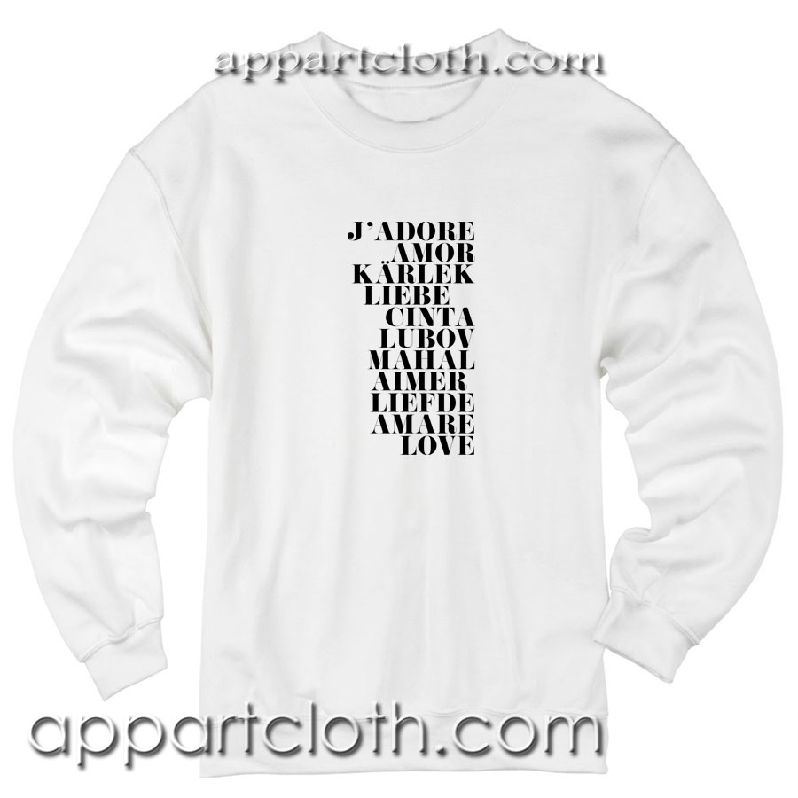 Factory Love Collector Unisex Sweatshirts