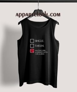 Game of thrones – Waiting For A Blonde With 3 Dragons Adult tank top