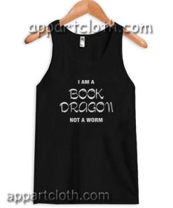 I’m a book dragon bookworm Adult tank top