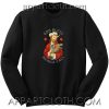 Jesus in a Cowboy Hat Holding a Baby Raptor Unisex Sweatshirts
