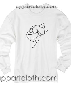 Love Sleeping Hug You Pillow Unisex Sweatshirts