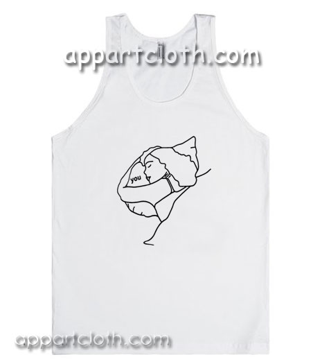 Love Sleeping Hug You Pillow Adult tank top