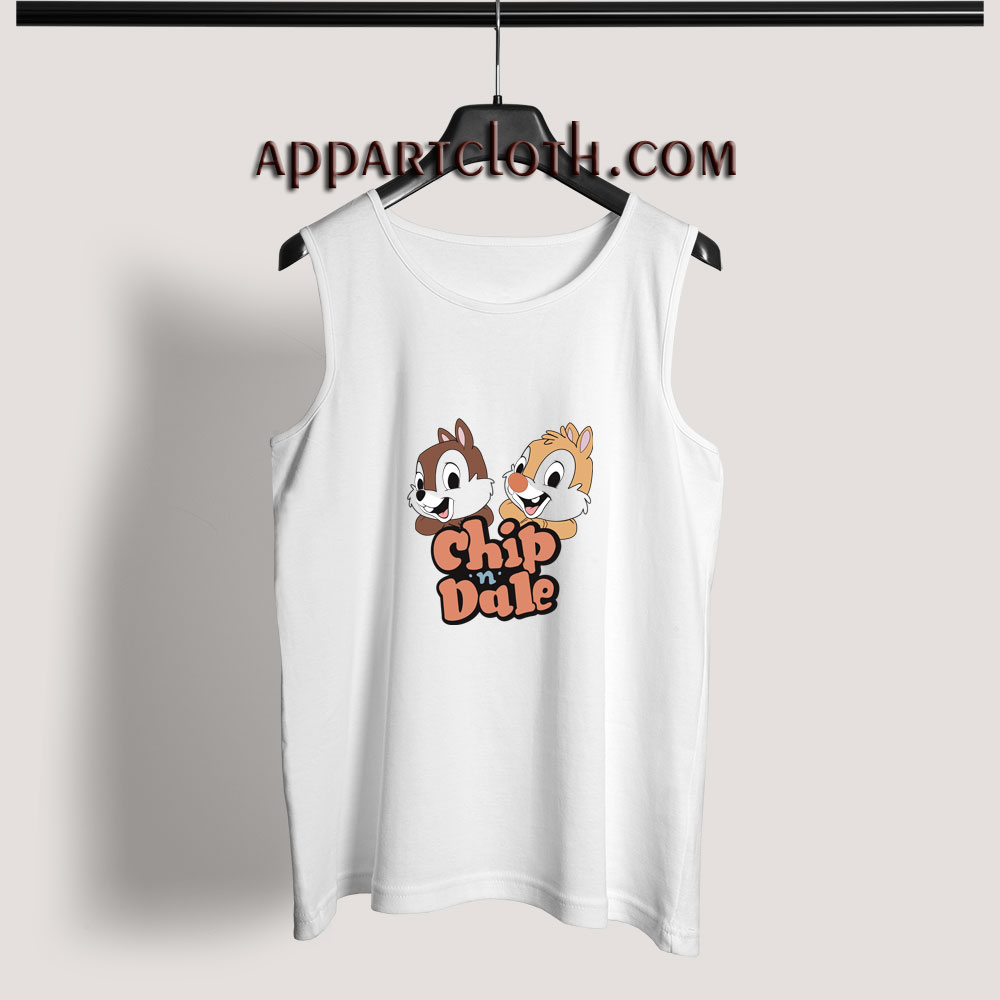 Vintage Disney Chip n Dale Adult tank top