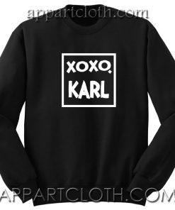 Xoxo Karl Unisex Sweatshirts