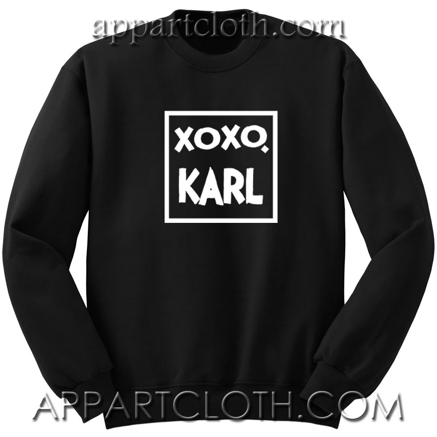 Xoxo Karl Unisex Sweatshirts
