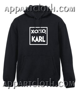 Xoxo Karl Hoodies
