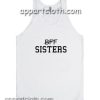 bff sisters Adult tank top