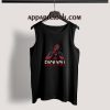 Deadpool Fuck You Love You Adult tank top