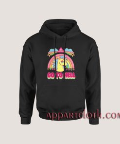 Go To Hell Unicorn Rainbow Hoodies