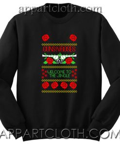 Guns n roses welcome to the jingle Unisex Sweatshirts