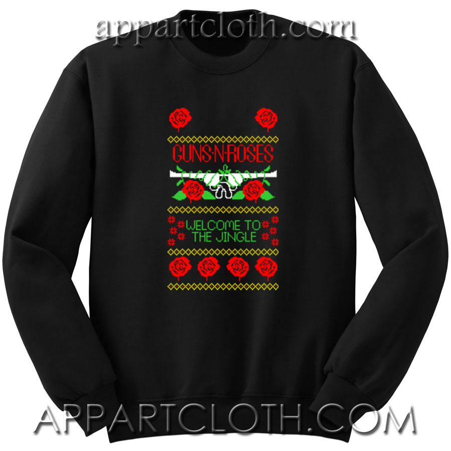 Guns n roses welcome to the jingle Unisex Sweatshirts