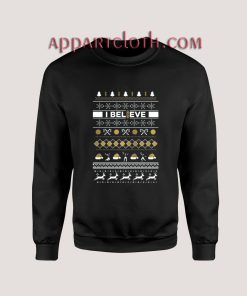 I Believe Mormon Book Christmas Unisex Sweatshirts