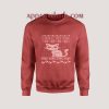Meowy Ugly Christmas Red Unisex Sweatshirts