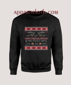 Merry Supernatural Ugly Christmas Unisex Sweatshirts