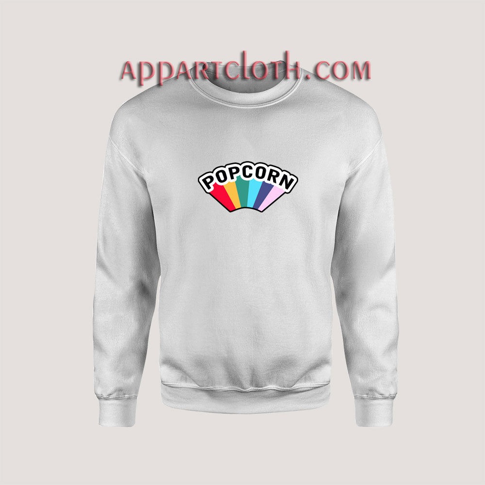 Popcorn Rainbow Unisex Sweatshirts
