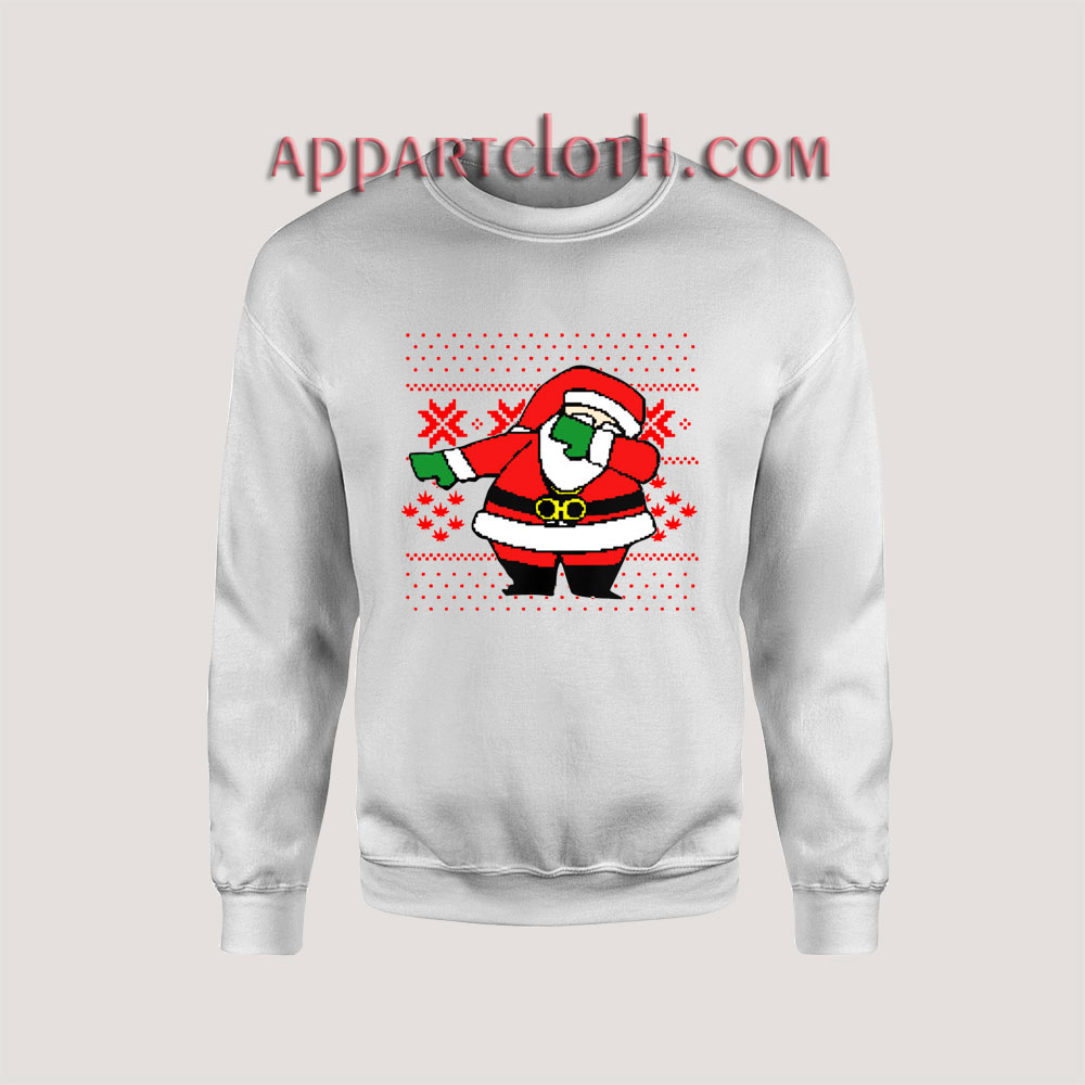 Santa Dab On Em Christmas Unisex Sweatshirts