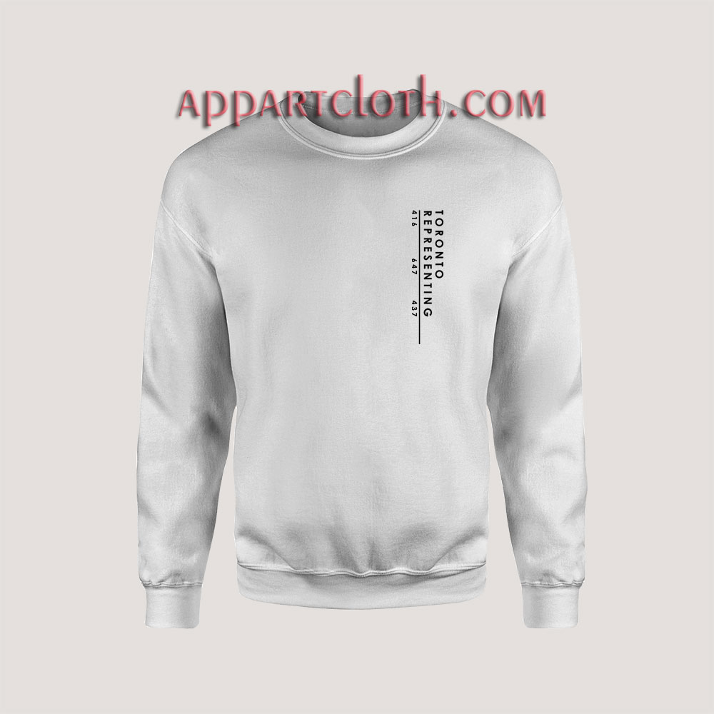 Toronto Representing Unisex Sweatshirts