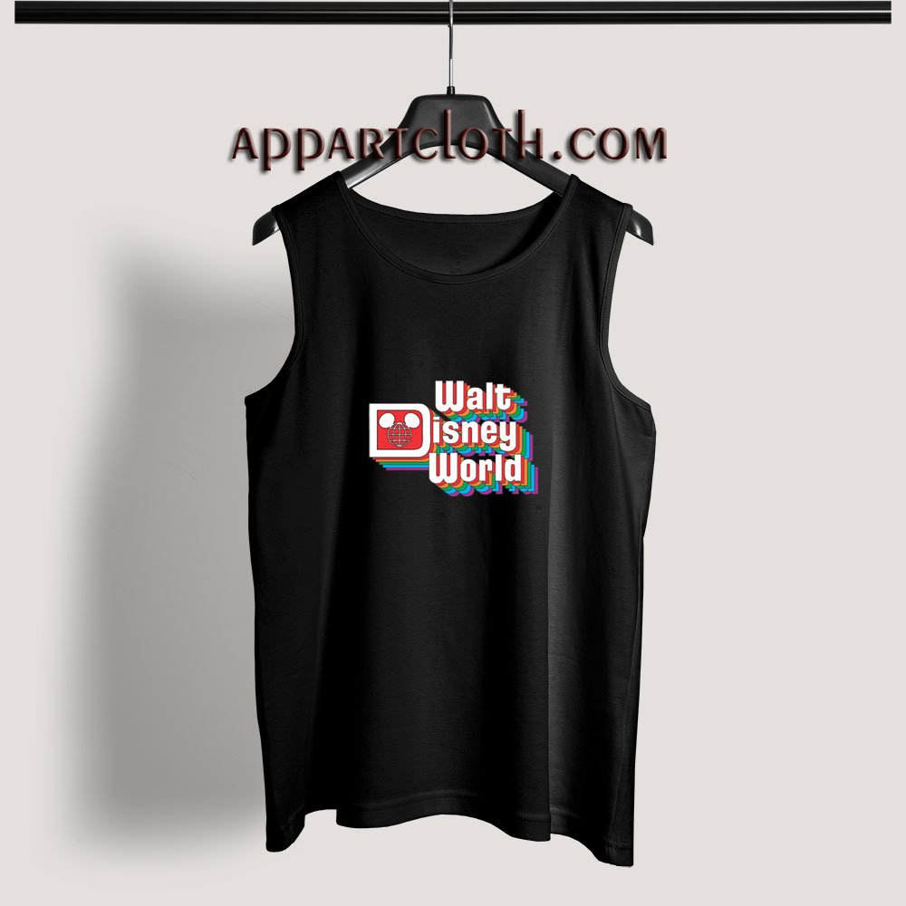 Vintage Walt Disney Logo Adult tank top