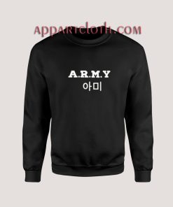 ARMY KPop Unisex Sweatshirts