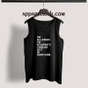 Allergic Stupidity Adult tank top
