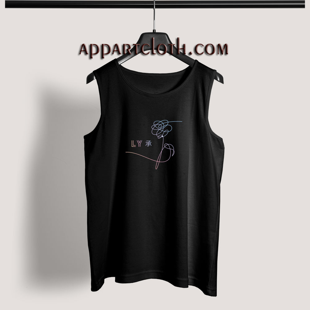 BTS Love Yourself Adult tank top
