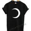 Crescent Moon Silhouette Funny Shirts