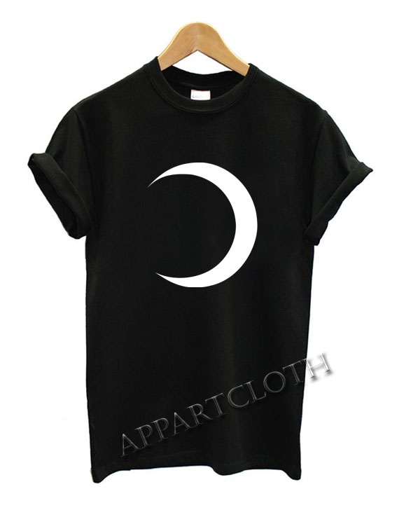 Crescent Moon Silhouette Funny Shirts