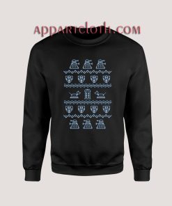 Doctor who ugly christmas Unisex Sweatshirts