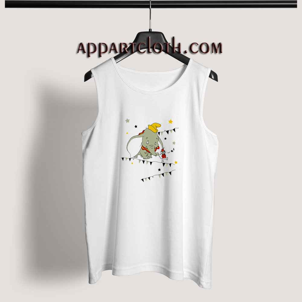 Dumbo WIth Tumblr Adult tank top