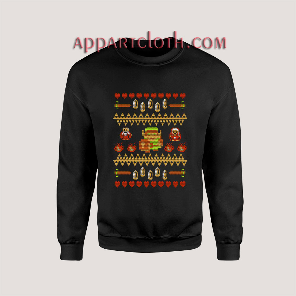 Legend of Zelda Ugly Christmas Unisex Sweatshirts