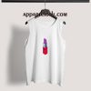 Lipstick Adult tank top
